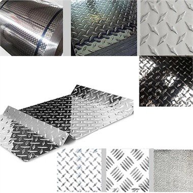 Plat Tapak Berlian Aluminium