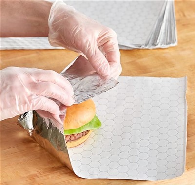 Lembaran Foil Dilipat untuk Makanan -17 Tahun+ Pengalaman